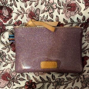 Consuela Sparkling Purple Coin Pouch